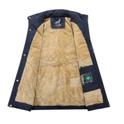 Parka d'hiver zippée et à capuche pour homme | Chaude 3