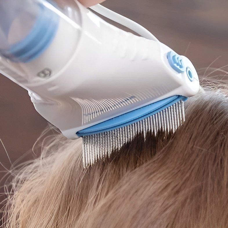 Peigne à poux électrique anti-poux, véritable, gratuit et sûr - anti-puces 2