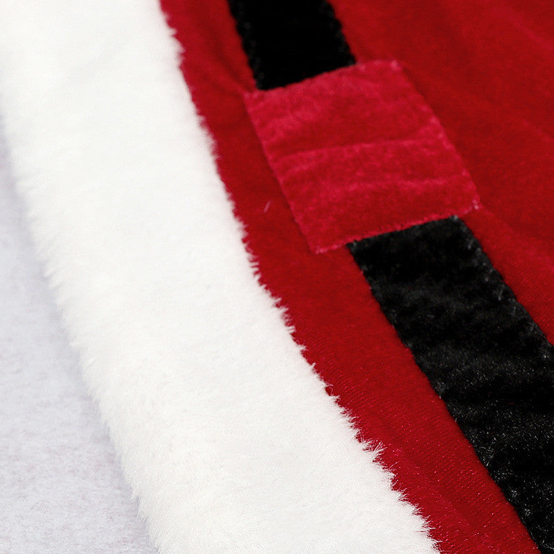 Pied de sapin de Noël, ceinture décorative en velours, jupe de sapin 2