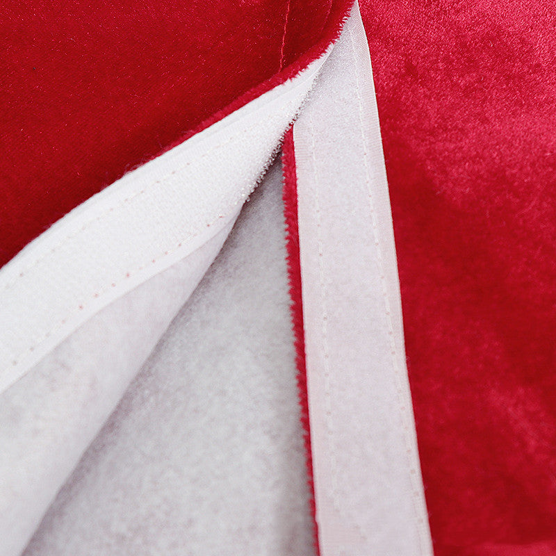 Pied de sapin de Noël, ceinture décorative en velours, jupe de sapin 5