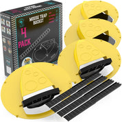 Piège de souris à couvercle de godet à 4 packs 0
