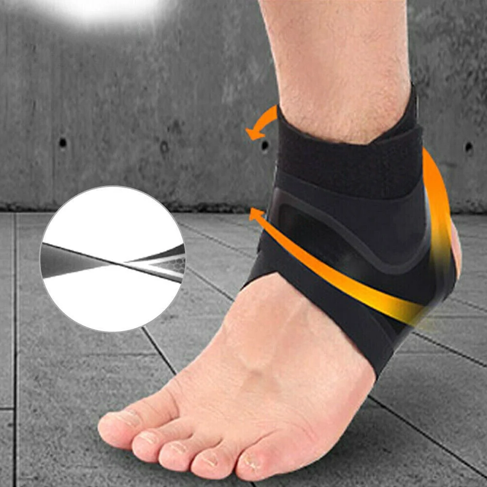 Plantar Ankle x Wrap Brace Support Support Compression Sleeve 4