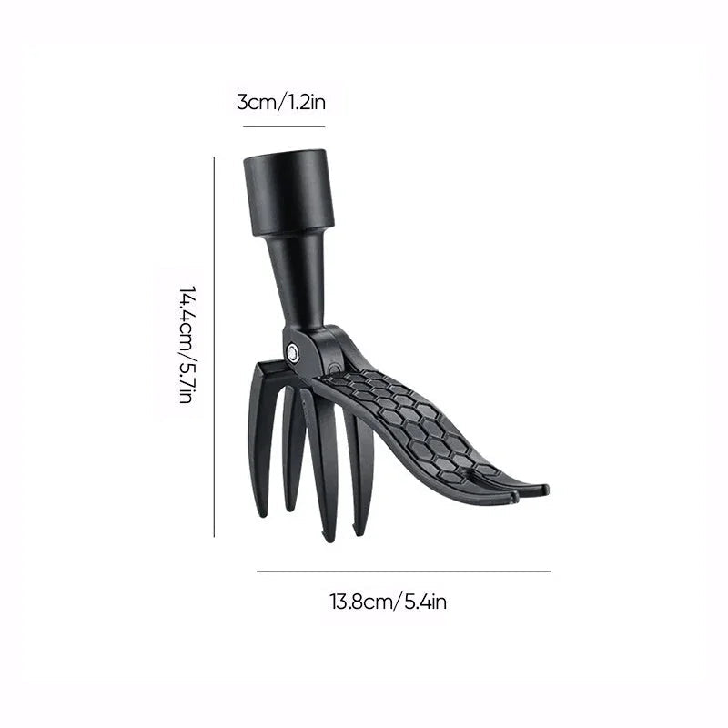 Poileur longue réglable en acier inoxydable 5