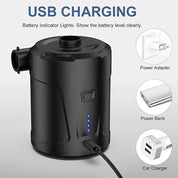 Pompe à air électro-air sans fil rechargeable - USB Light 2