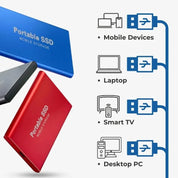 Portable 2 TB SSD externe - Ultra Fast SSD Drive externe avec USB 3.1 pour un stockage de données sécurisé 5