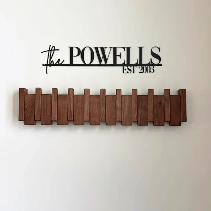 Porte-manteau pour piano en bois - HarmonyCoat 3