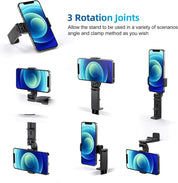 Porte-téléphonie confortable pour les mains - Vieille libre - support de téléphone portable compatible avec toutes les tailles téléphoniques 5