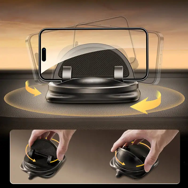 Porte-téléphonie de voiture tournante à 360 ° 3