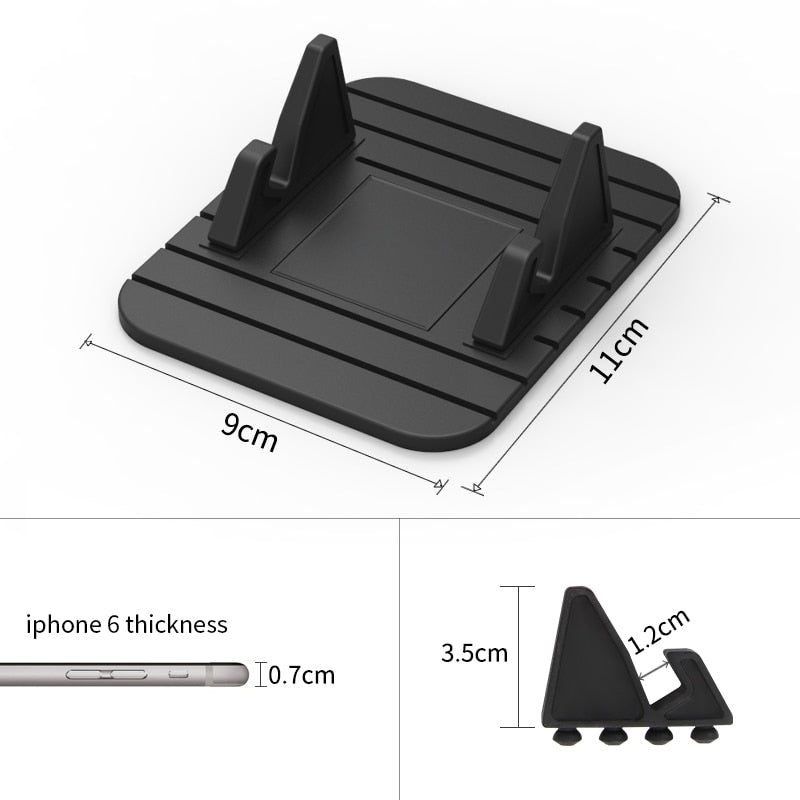 Porte-téléphonie non glissée pour la voiture 3