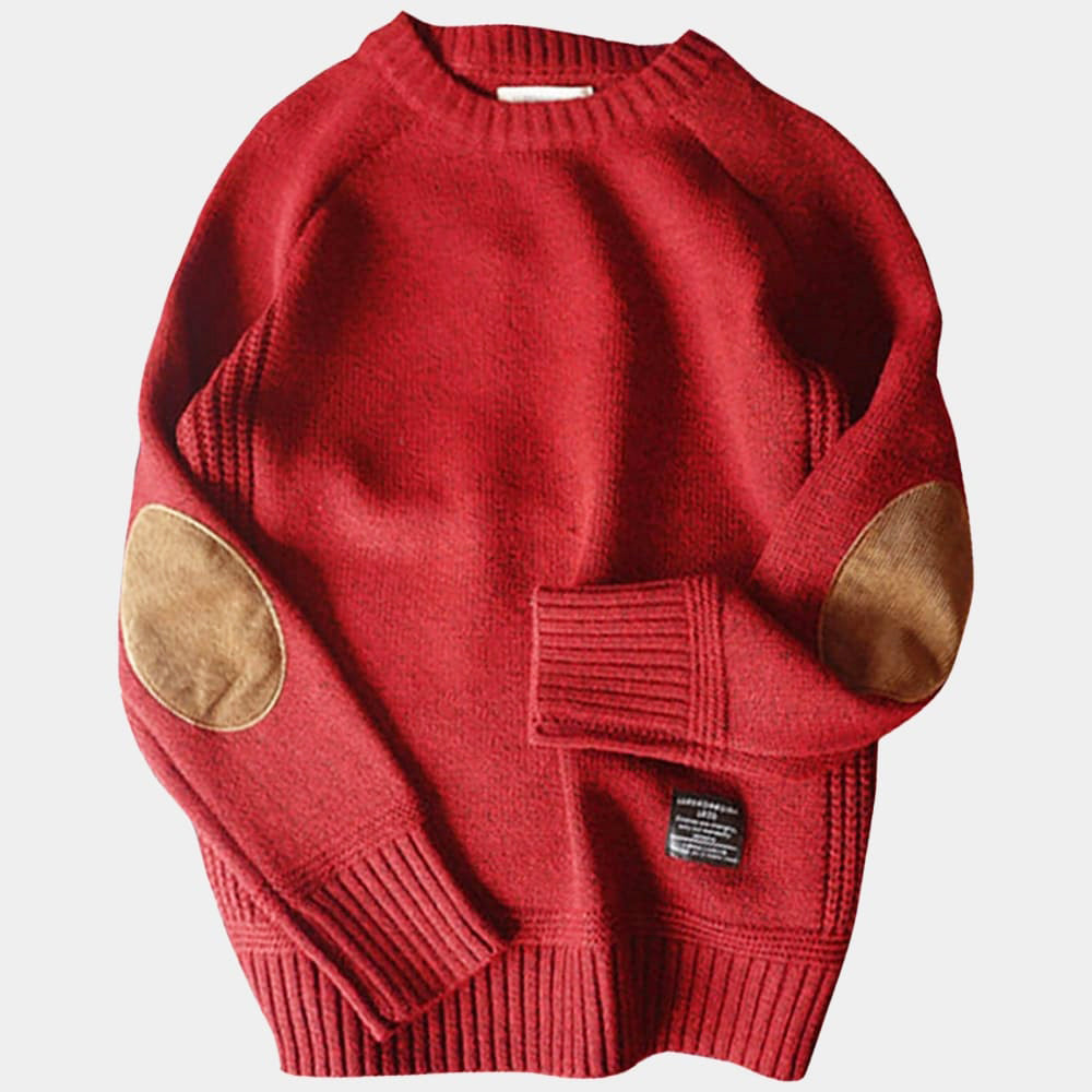 Pull chaud à col rond pour homme | Hiver 1