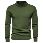 Pull col roulé classique pour homme | Décontracté 1
