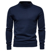 Pull col roulé classique pour homme | Décontracté 2