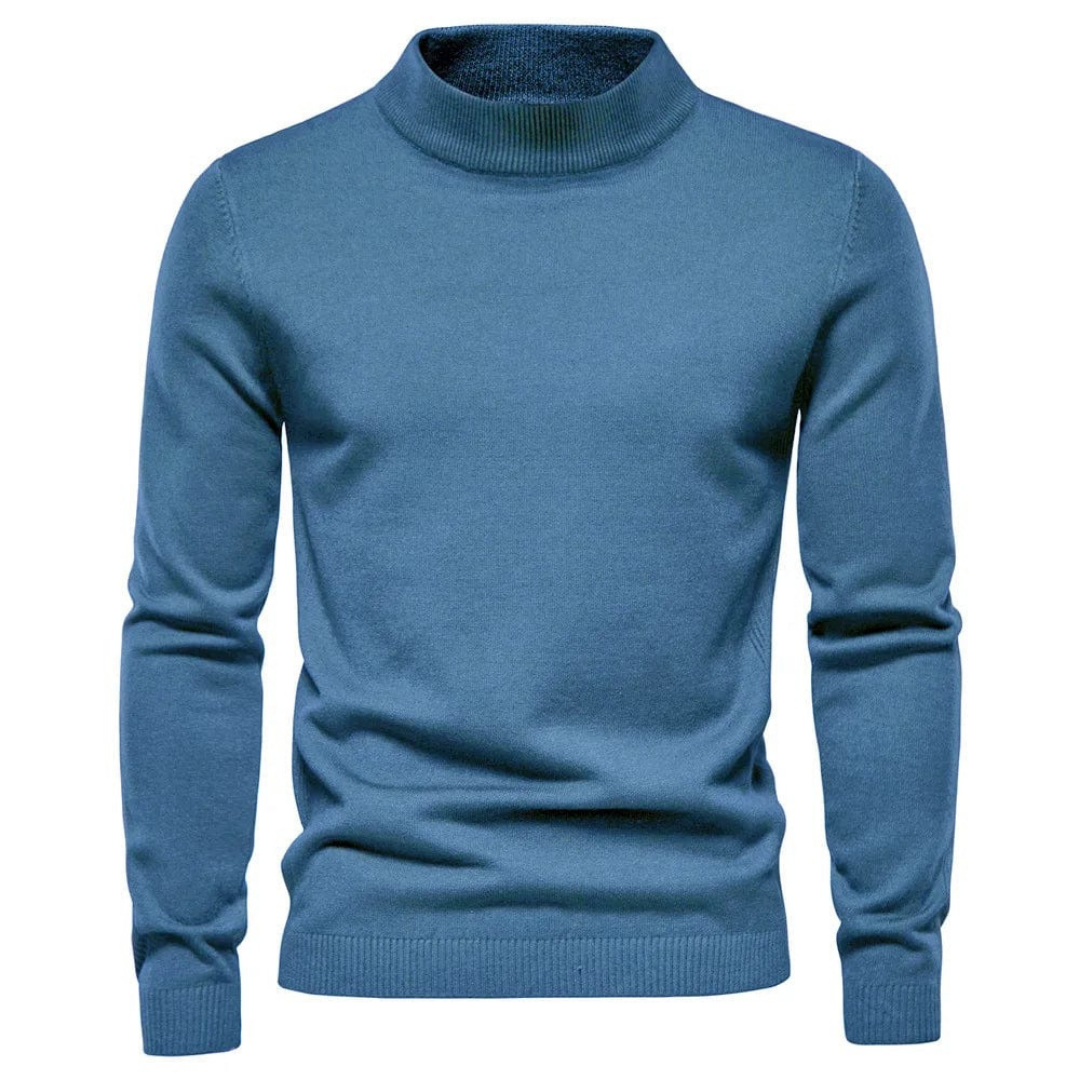 Pull col roulé classique pour homme | Décontracté 3