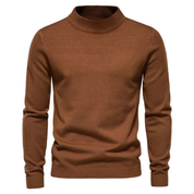 Pull col roulé classique pour homme | Décontracté 6