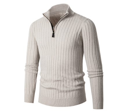 Pull demi-zip pour homme | Tricot 4