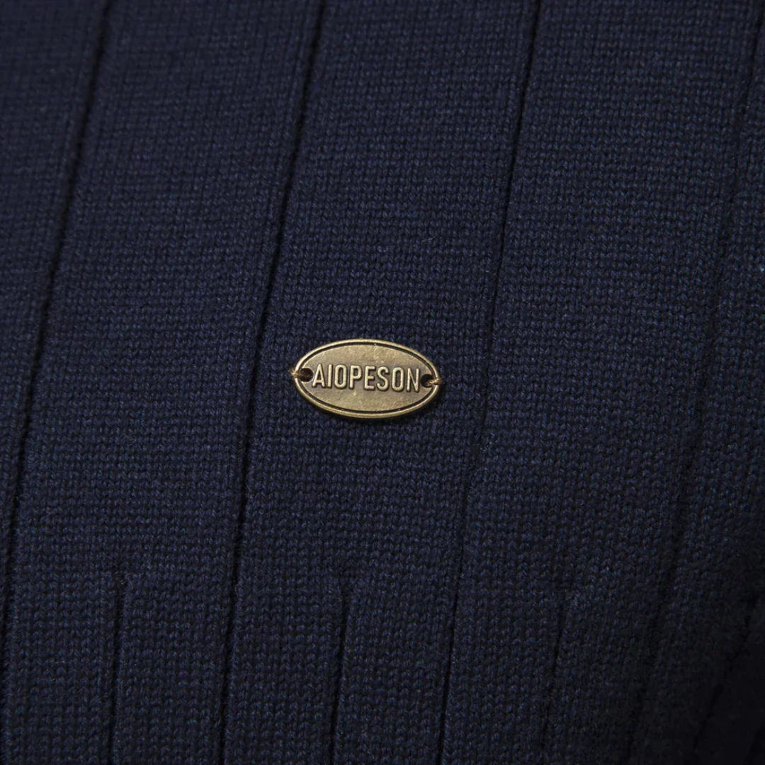 Pull en maille à demi-zip pour homme | Manches longues 6