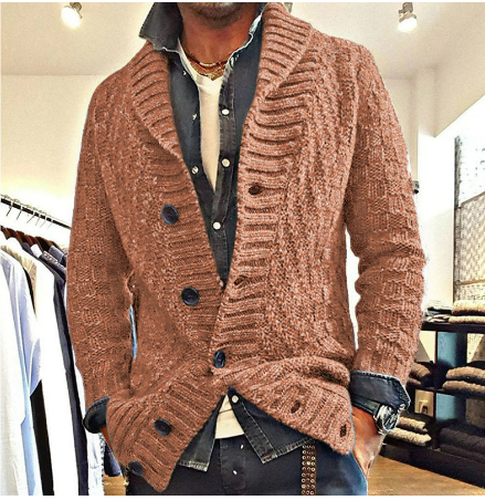 WERNER | Cardigan for menn med knapper