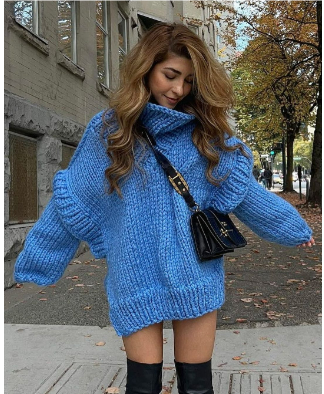 Alina | Pull en tricot surdimensionné douillet pour femmes
