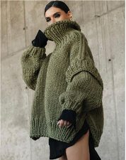 Alina | Pull en tricot surdimensionné douillet pour femmes