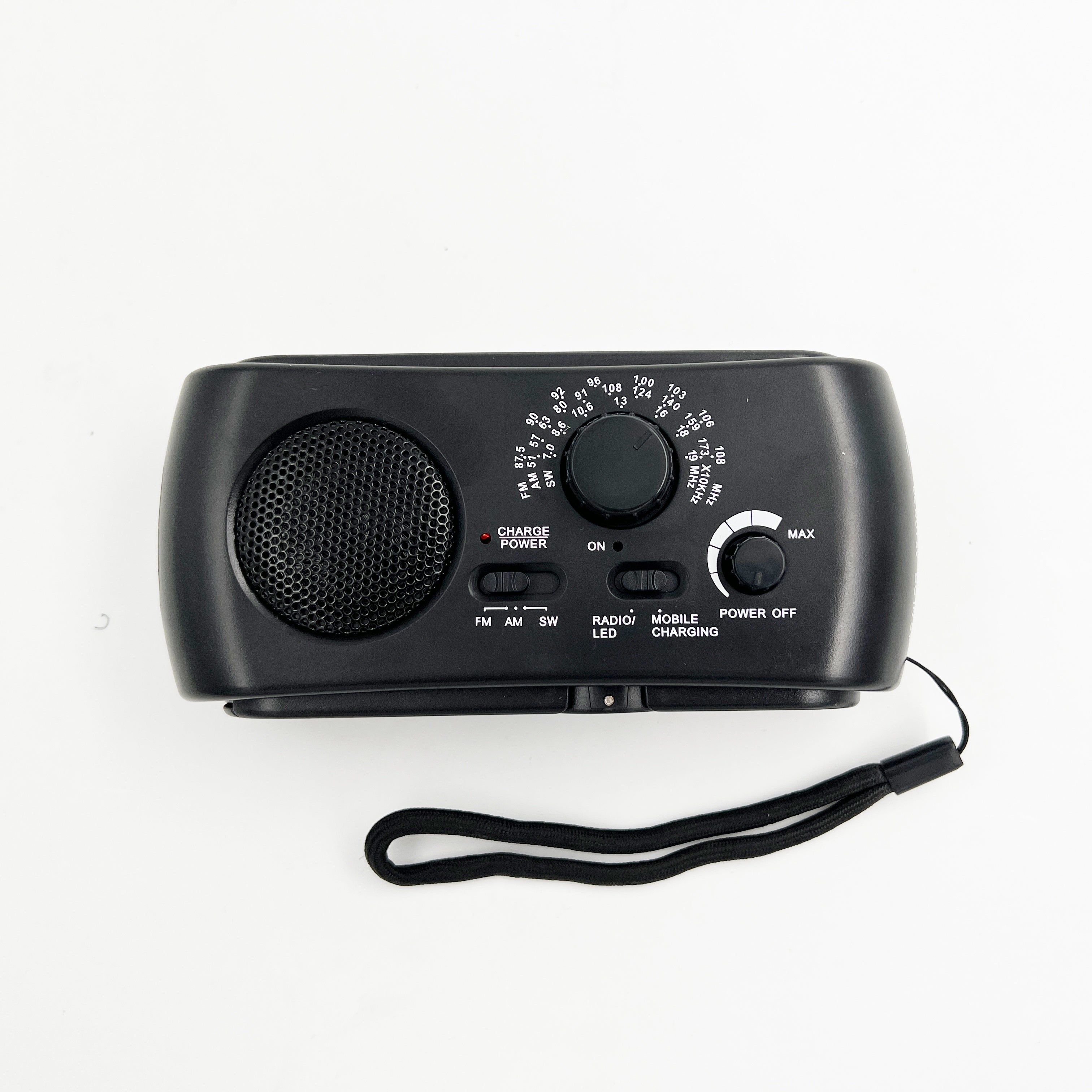 Radio d'urgence portable avec AM / FM / NOAA, chargeur USB, lampe de poche LED, étanche pour le camping et usage externe 7