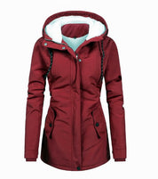 Winnie | Elegant and warm lined cotton coat