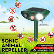 Repeller en chipmunk à ultrasons - Solar à alimentation - Débarrassez-vous des puces en 48 heures 3