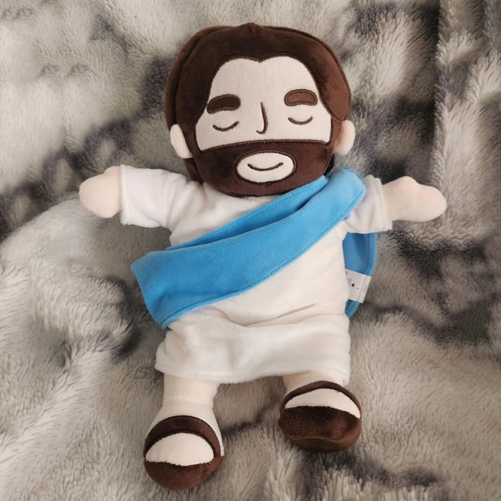 Respirer Jésus apaisant la peluche pour une aide au sommeil 1