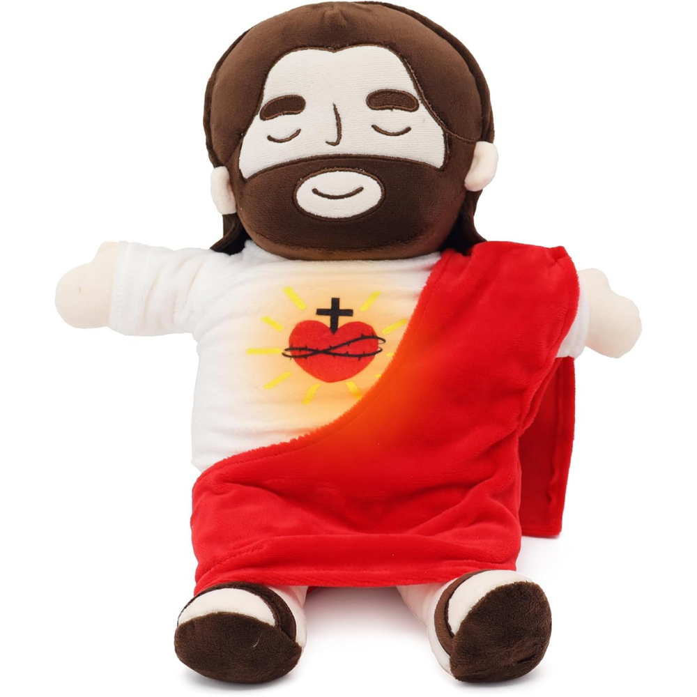 Respirer Jésus apaisant la peluche pour une aide au sommeil 3