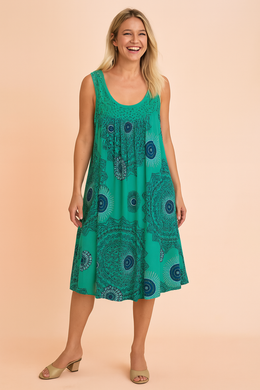 Robe Aérée Femme Élégante en Tissu Léger 6