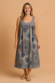 Robe Aérée Femme Élégante en Tissu Léger 8