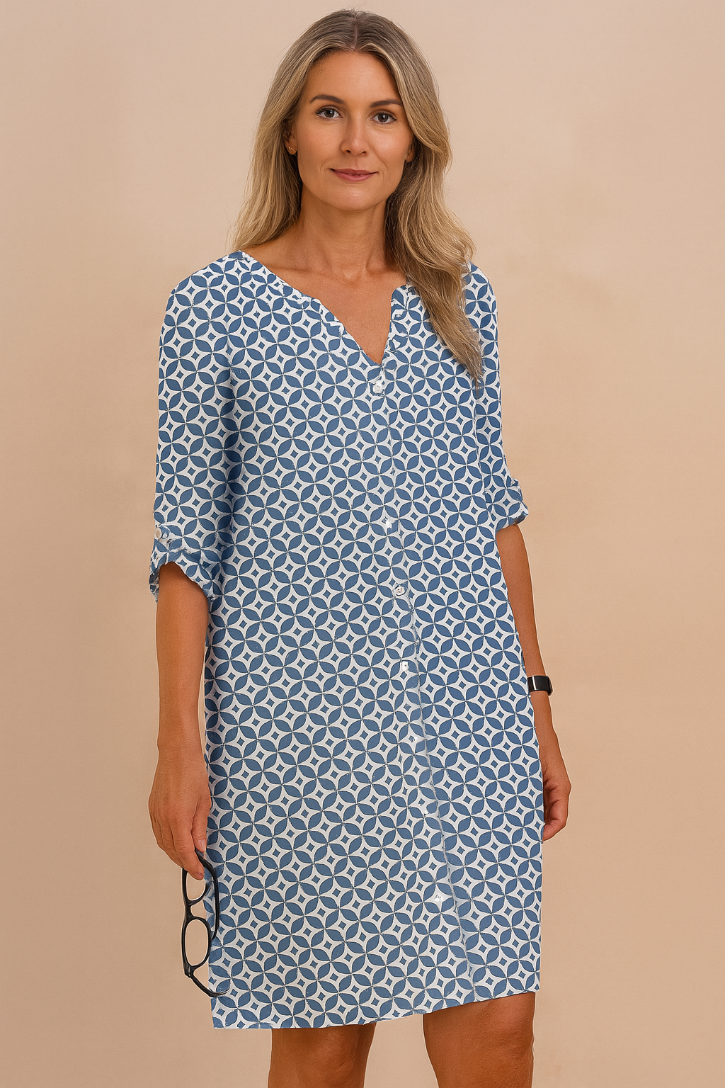 Robe Bohème Aérienne Femme Style Floral Tissu de Haute Qualité 1