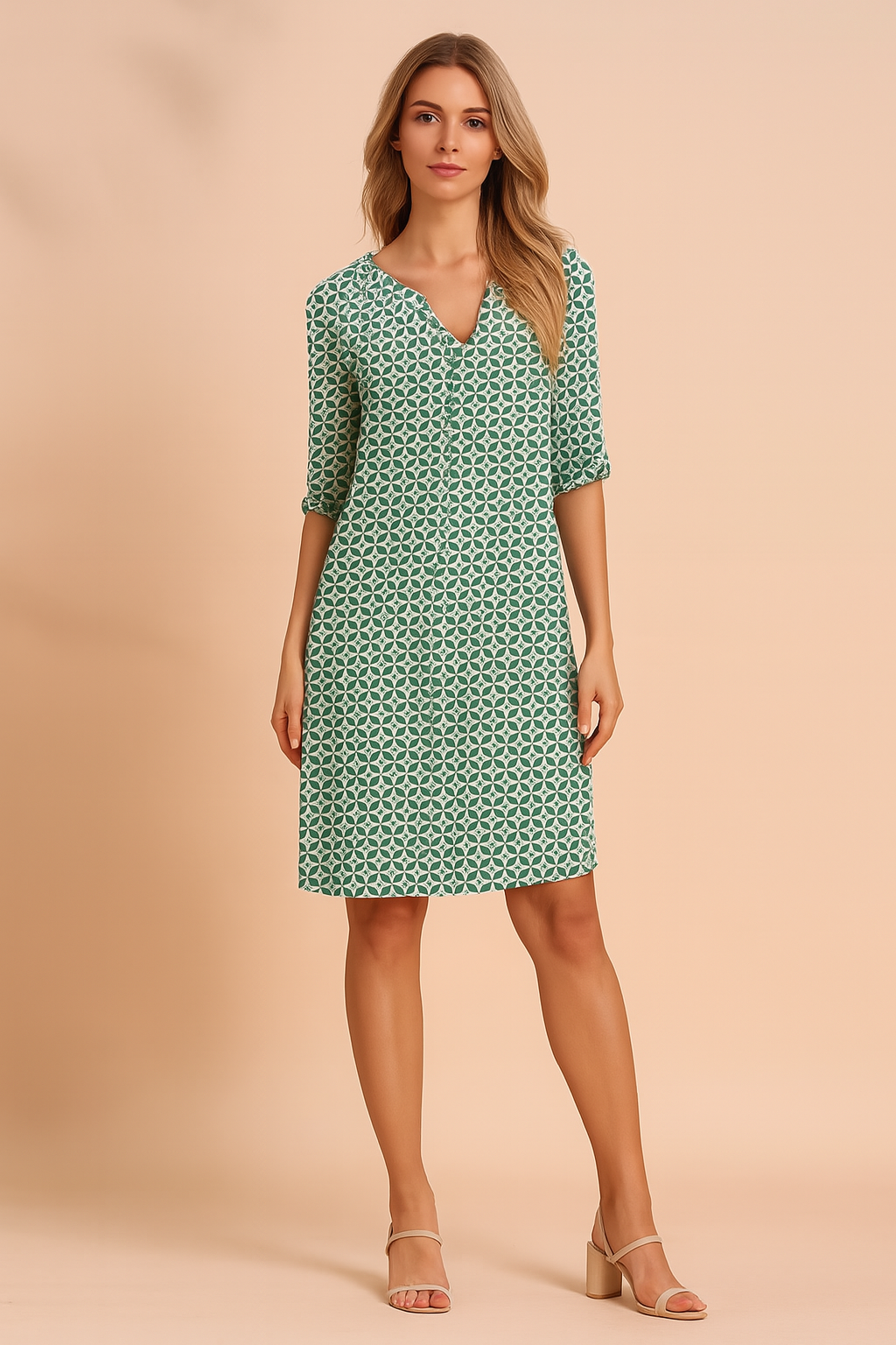 Robe Bohème Aérienne Femme Style Floral Tissu de Haute Qualité 2