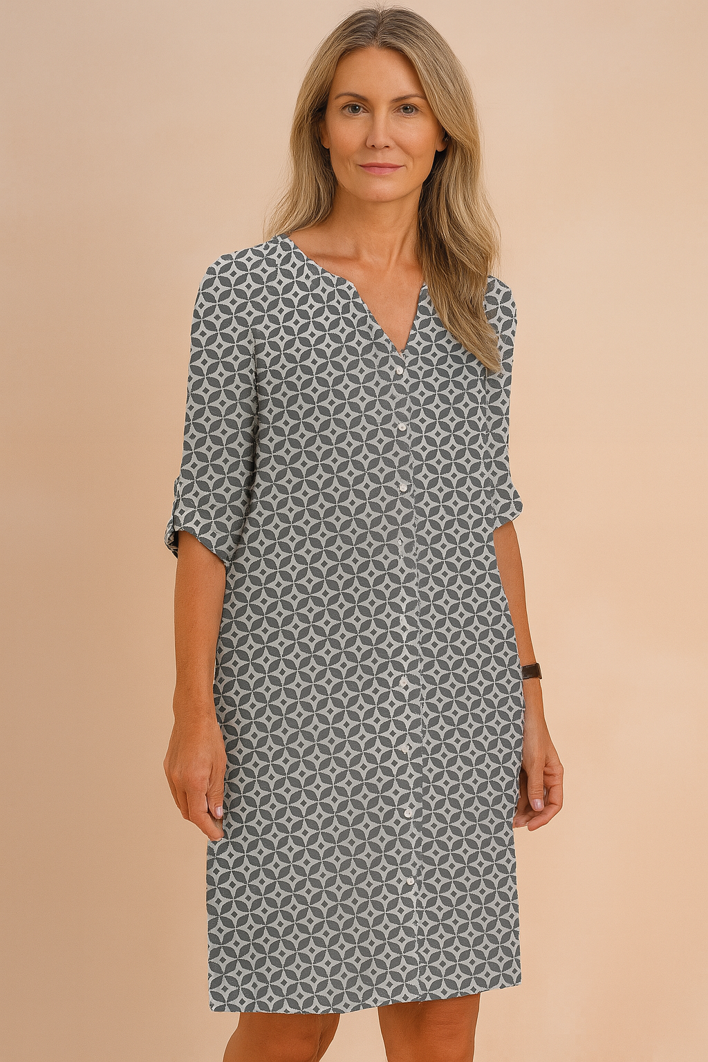 Robe Bohème Aérienne Femme Style Floral Tissu de Haute Qualité 3