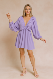 Robe D'Été Femme Aérée Décolleté V Viscose Manches Courtes Chic 7