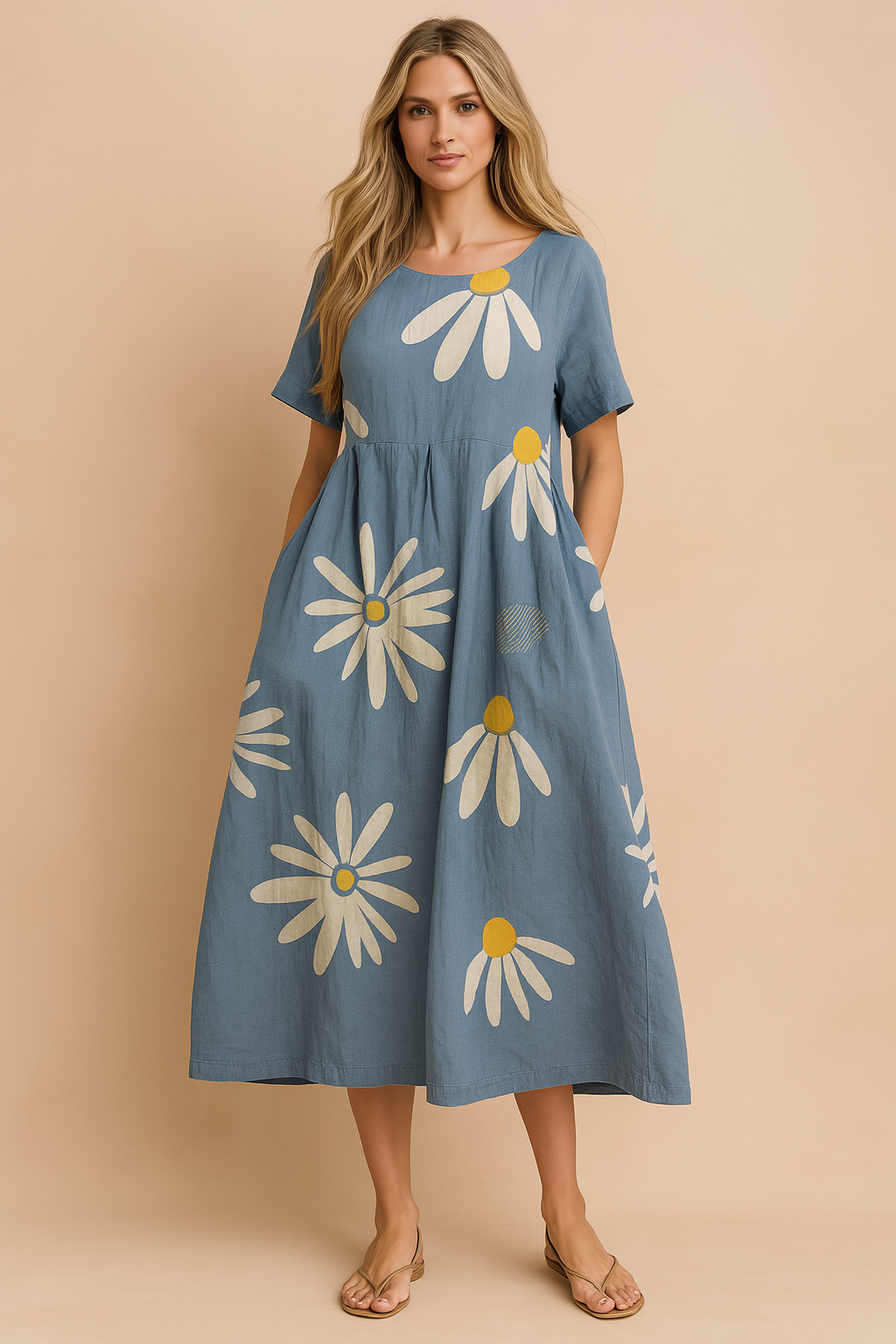 Robe Longue Femme Bohème Confortable Tissu de Haute Qualité 8