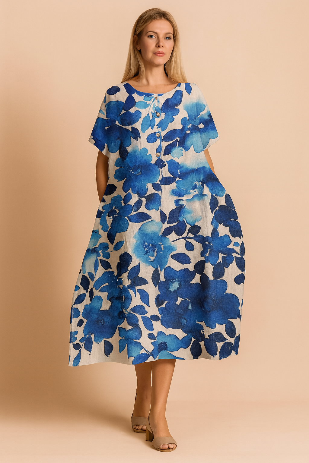 Robe Longue Femme Bohème Confortable Tissu de Haute Qualité 9