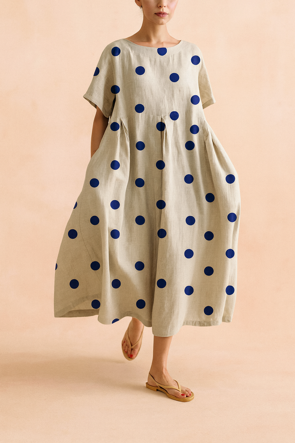 Robe Longue Femme Élégante Imprimé Floral Confortable en Tissu de Haute Qualité 6