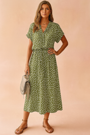 Robe Mi-Longue Bohème Chic Femme Coton 1