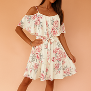 Robe Mini Fleurie Femme Élégante Légère 2