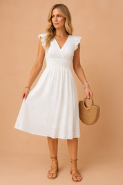 Robe d'Été Femme Chic Légère Coton Aérien 0