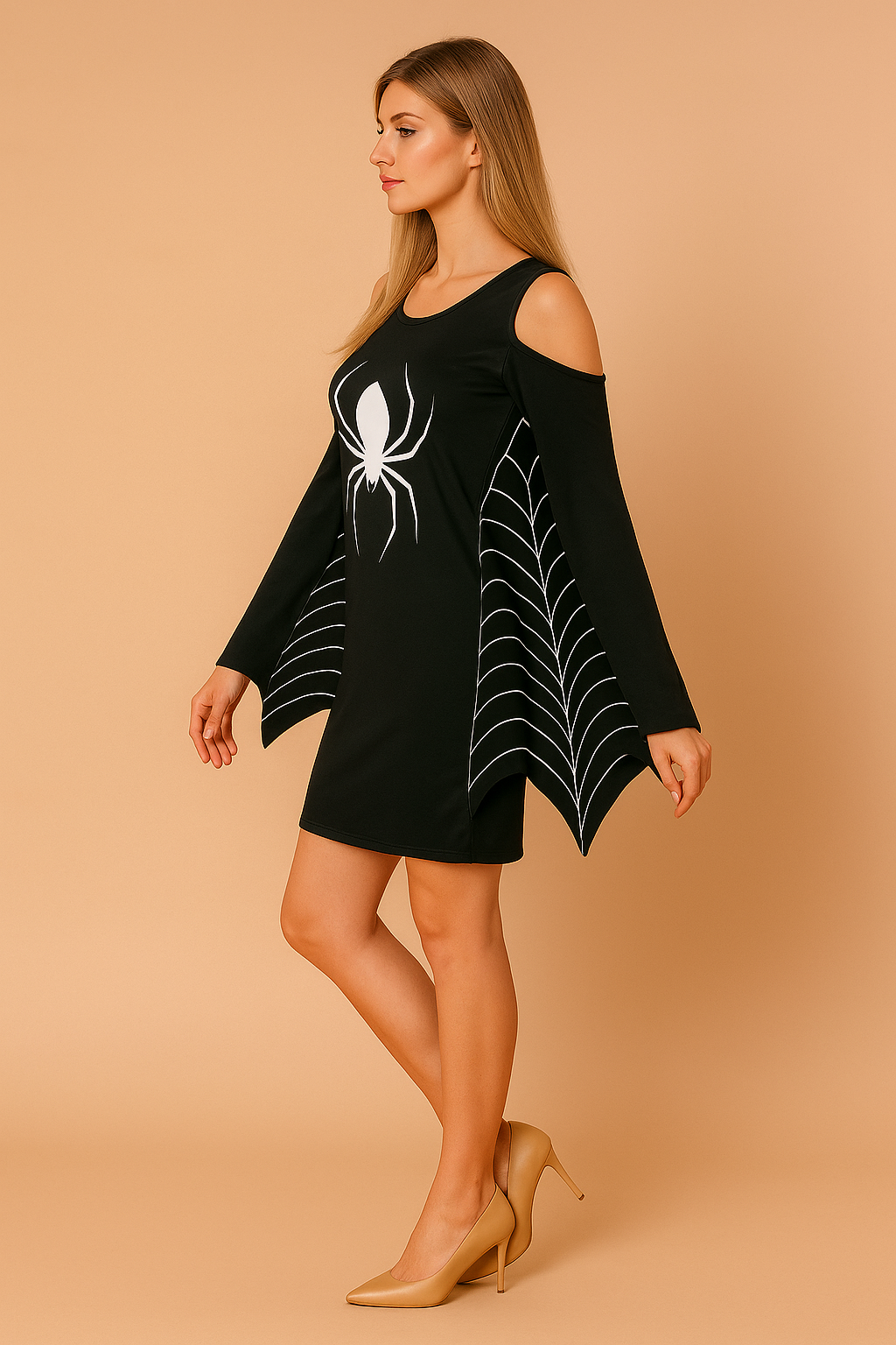 Robe d'Halloween pour femme | Costume d'araignée 2