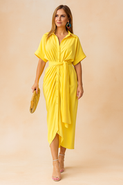 Robe d'été Chic Longue pour Femme Confortable en Tissu Léger 3