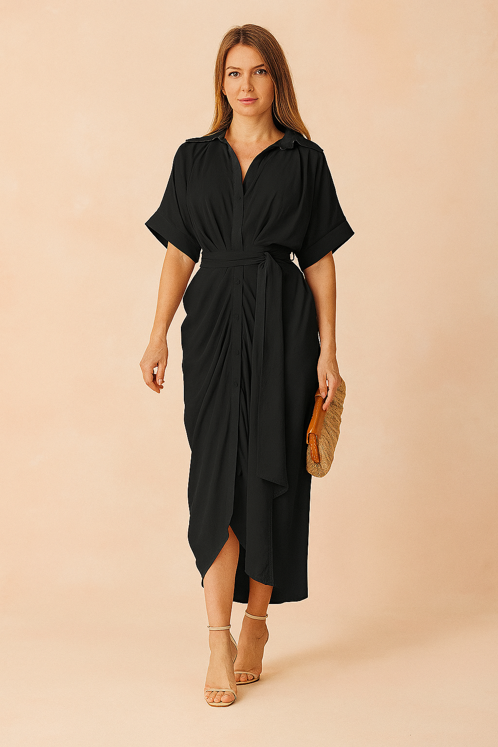 Robe d'été Chic Longue pour Femme Confortable en Tissu Léger 5