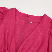 Robe d'été élégante pour femmes avec manches longues en tissu léger 3