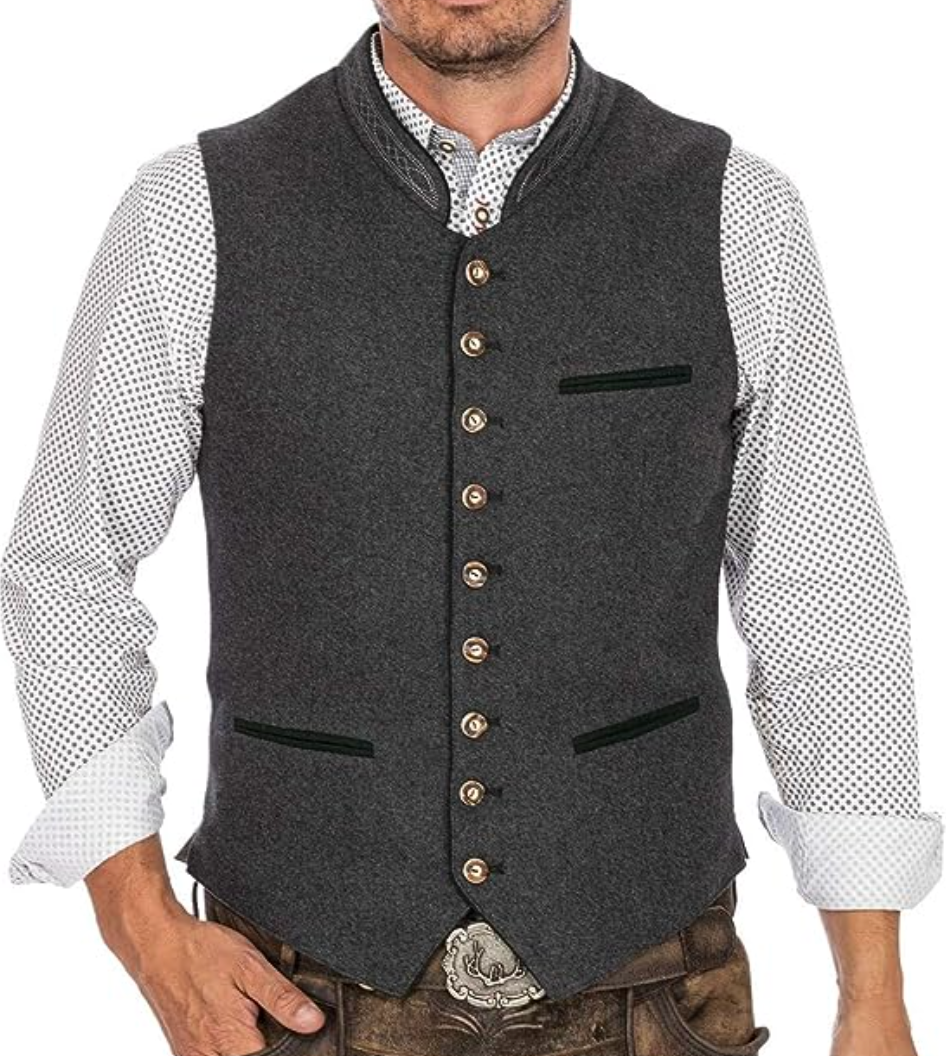 Romulo | Gilet élégant et traditionnel pour homme 0