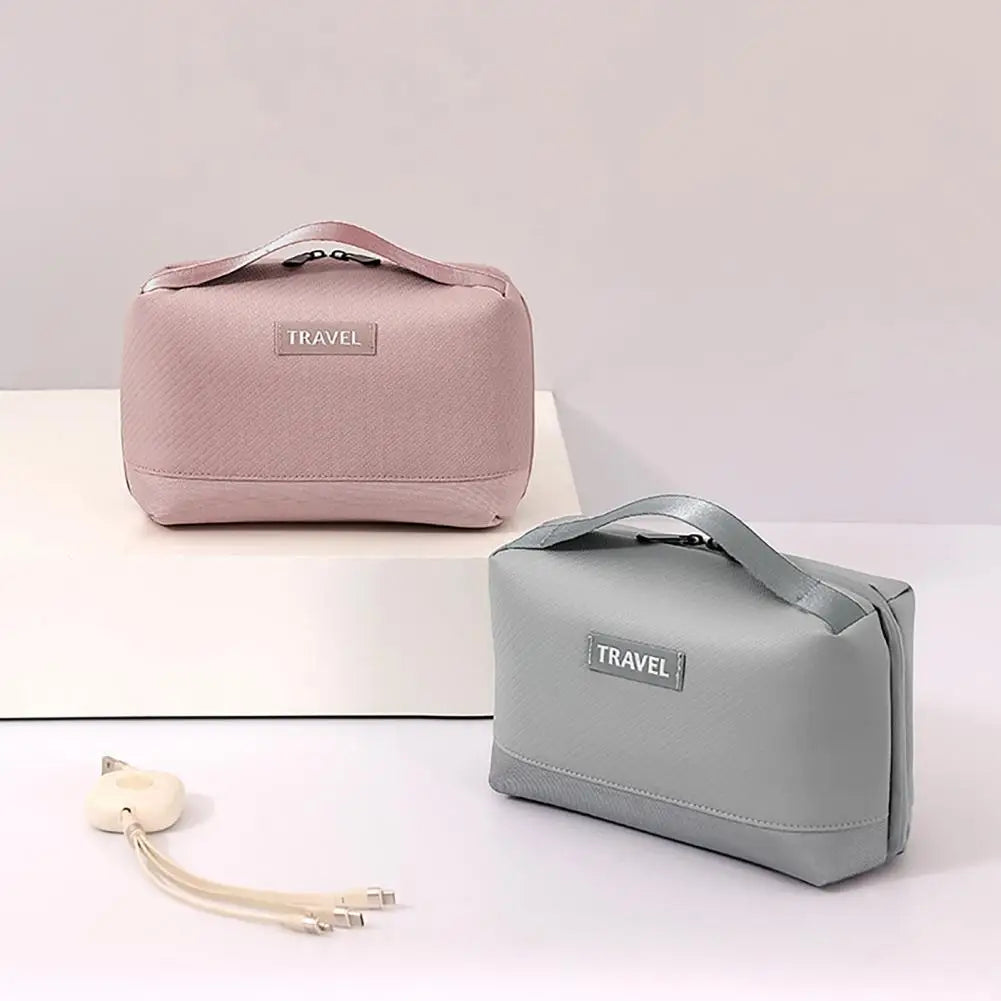 Solene | Organisateur Chic de Grande Capacité Sac Cosmétique Étanche