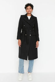 Loryna | Elegant Double-Breasted Coat