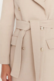 Loryna | Elegant Double-Breasted Coat