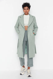 Loryna | Elegant Double-Breasted Coat