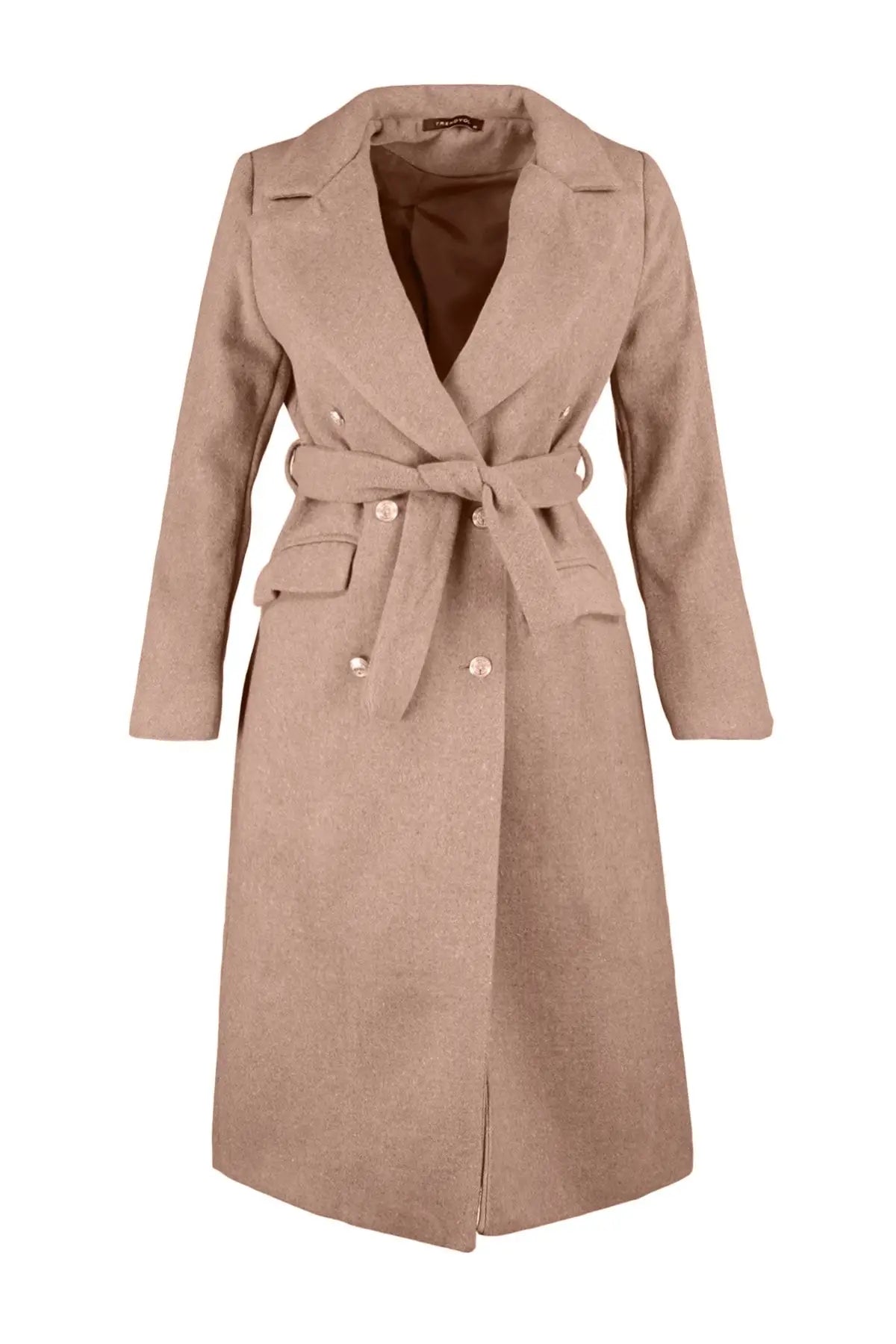 Loryna | Elegant Double-Breasted Coat